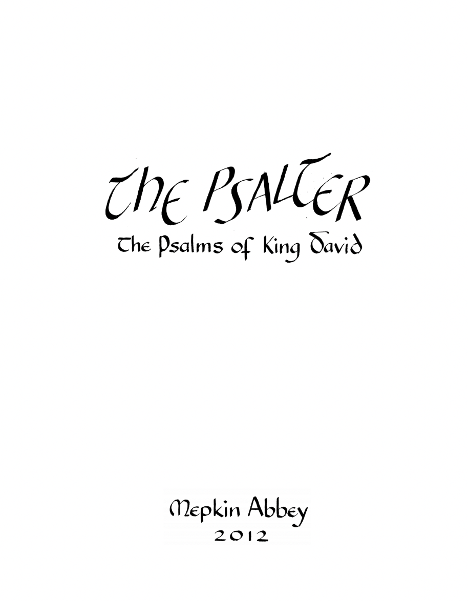 Psalter Intro Image 1